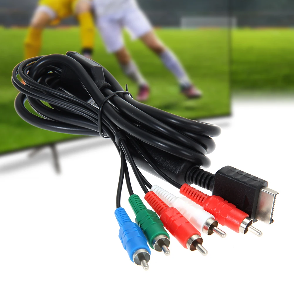 Component AV Cable AV Component Cable Cord Wire HDTV AV Audio Video Component Cable Cord for Sony Playstation PS3 PS2