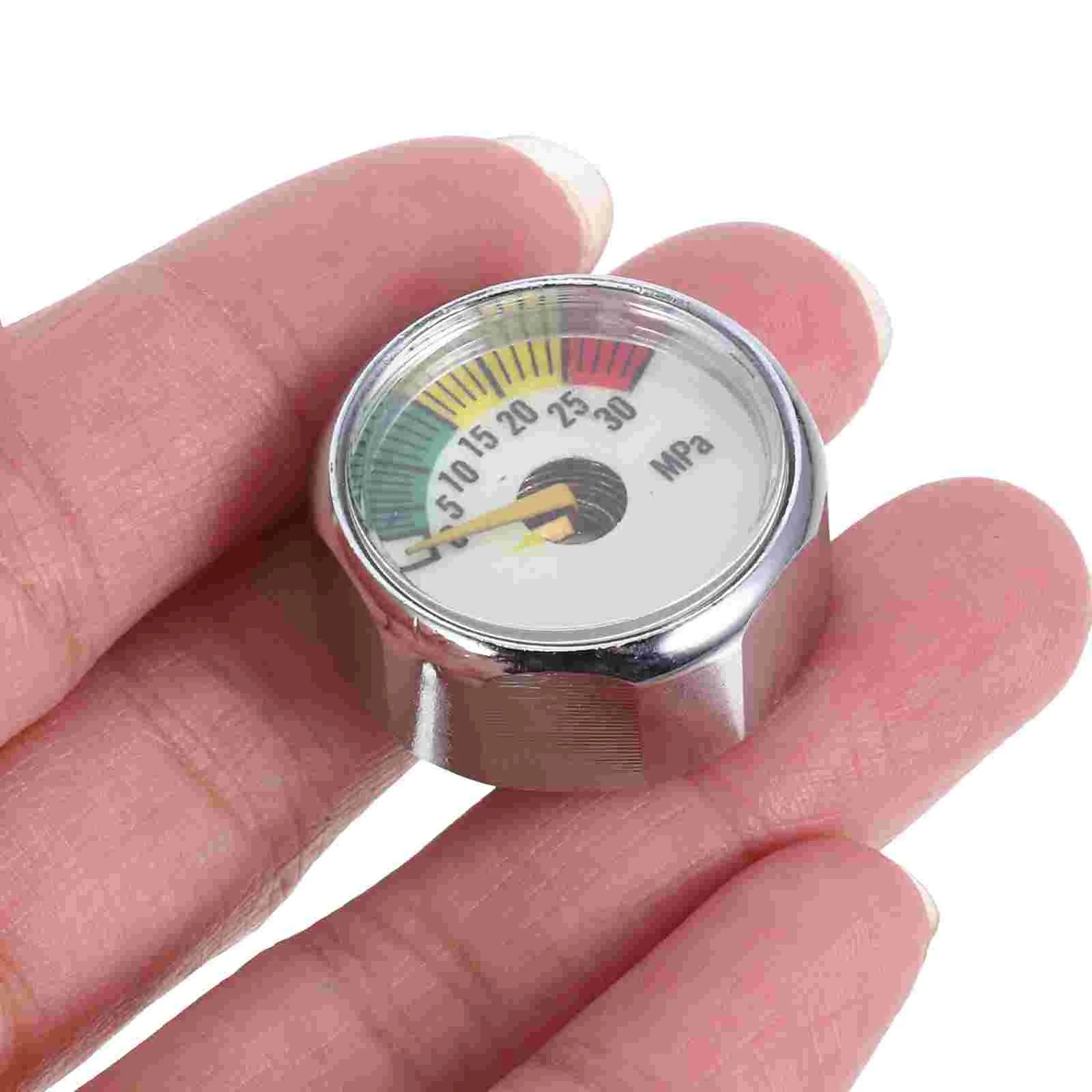 Diving Pressure Gauge Dive Cylinder Monitor Luminous Copper Galvanized Case Scuba