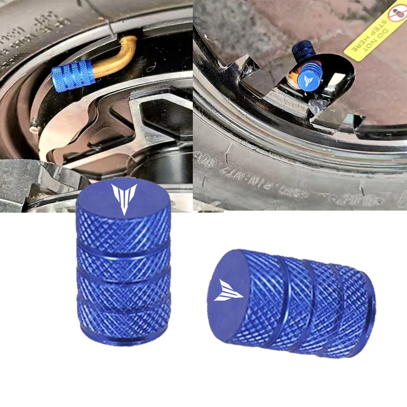 

For YAMAHA Tire valve caps For YAMAHA MT09 MT07 MT10 MT03 MT 09 07 03 10 MT TRACER 900 700 GT FZ09 XSR700 XSR900 2021 2022