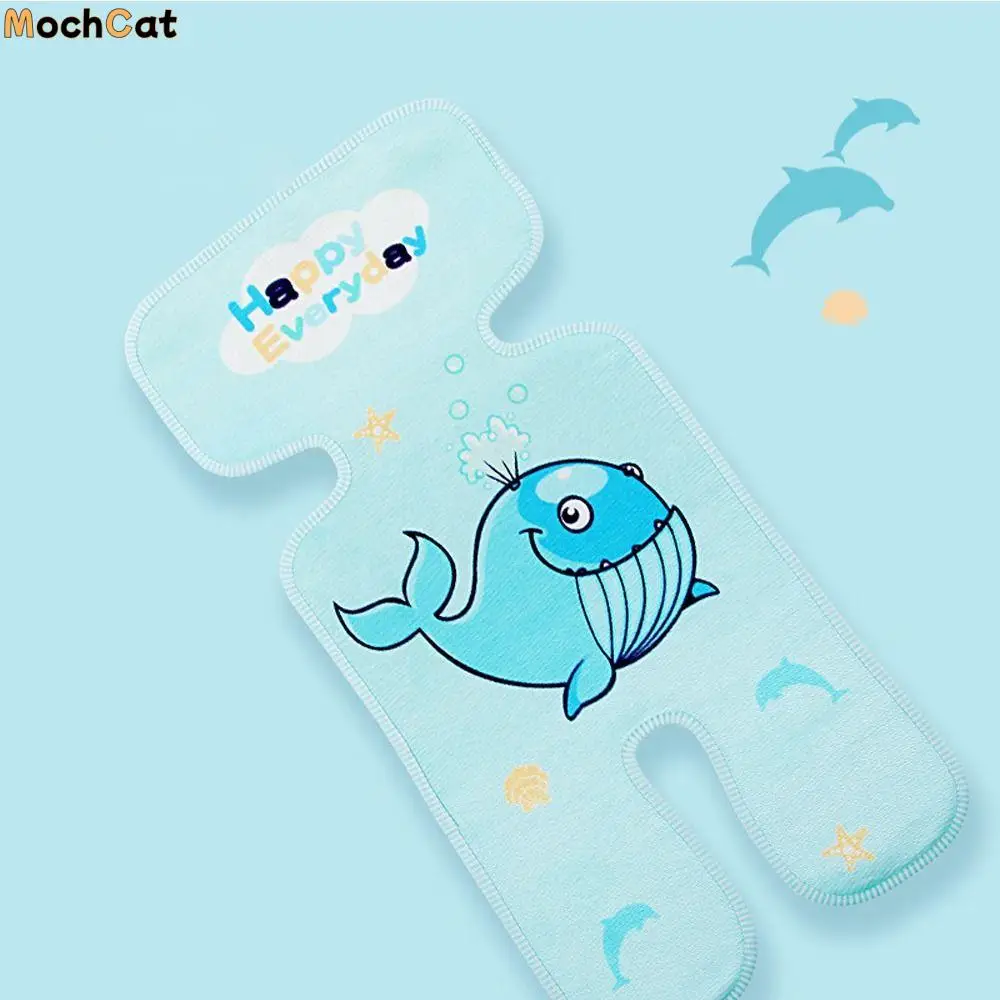 

Soft Cute Deer Whale Summer Horse Pram Liner Pad Seat Pad Stroller Accessories Stroller Cooling Pad Baby Stroller Cushion