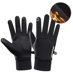 1 Paar Winter Wärme Ski handschuhe Unisex Outdoor Sport Win proof Silikon Anti-Rutsch-Touchscreen wasserdichte Handschuhe Ski handschuhe