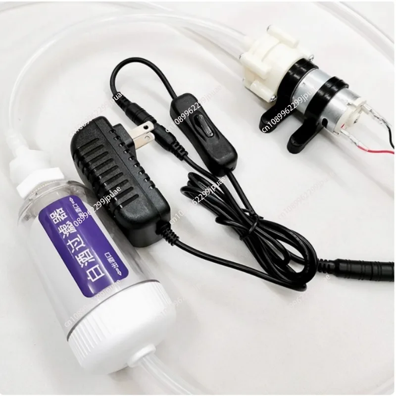 Household Mini Electric Liquor Filter 0.2μm Aperture Ceramic Activated Carbon Wine Filter Machine Suction Device Ageing Machine