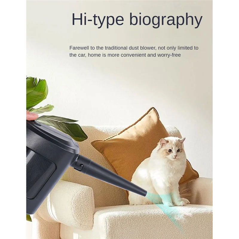 

A94E-Ручной пылесос Портативный пылесос высокой мощности Автомобильный домашний проводной пылеуловитель двойного назначения для волос домашних животных