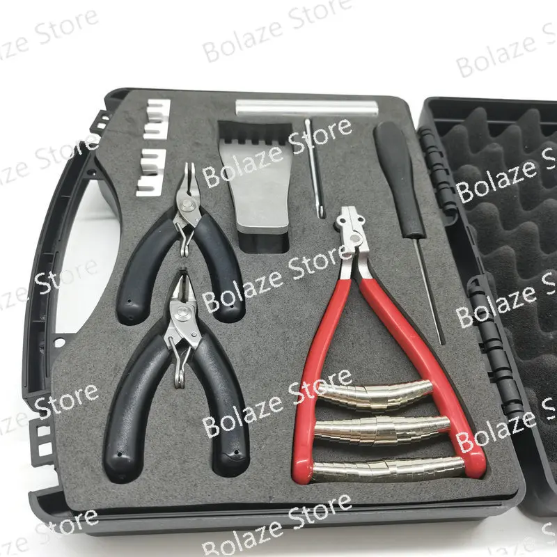 Cable racquet threading machine Badminton cable hook start clip Threading accessories set