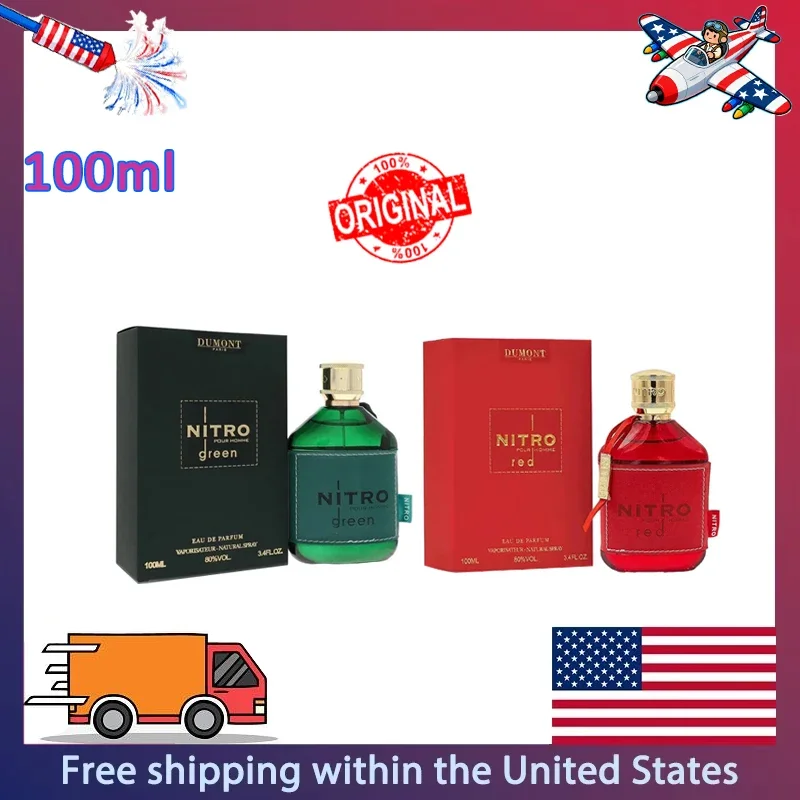 

Nitro Red Dumont MEN Аромат Ближневосточные арабские духи Мужские духи Женские духи Стойкие 100 мл