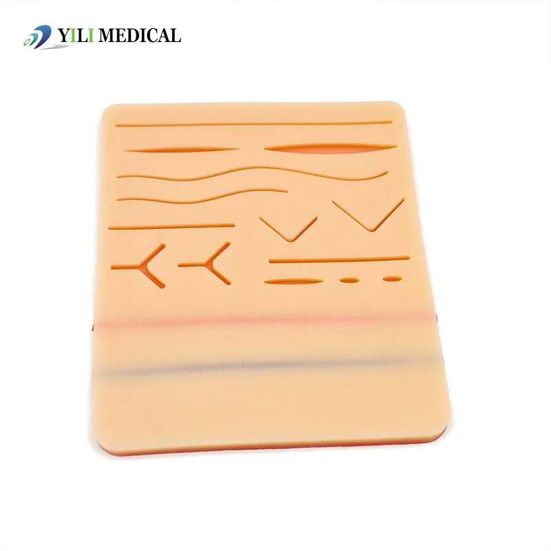 

Модель внутривенного прокола, тренировочный модуль наложения швов на рану кожи, шовная подушечка