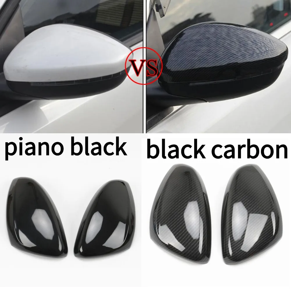 

2Pcs Car Rear View Mirror Protection Cover Trim for Peugeot 2008 2014 - 2019 Side Mirror Covers Accessories
