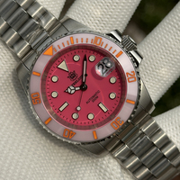 Steeldive New Watch SD1953C Water Ghost Diver Watch Men 300M Waterproof Sapphire Glass Ceramic Bezel NH35 Automatic Dive Watches