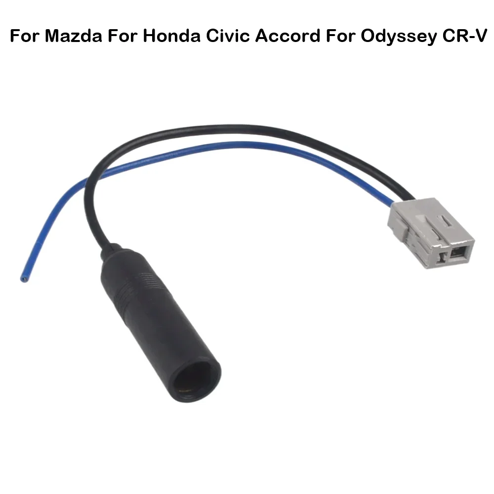 

Автомобильный радиоприемник, аудио антенный кабель для Mazda, Honda Civic Accord, подходит для Odyssey CR-V, штекерный разъем, антенный адаптер