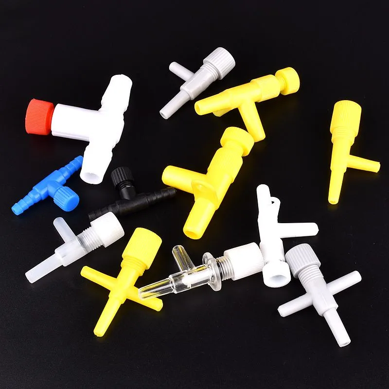 5~20Pcs Aquarium Air Line Tubing Fish Tank Oxygen Air Pump Volume Flow Control Valve Water Tanks Accessories