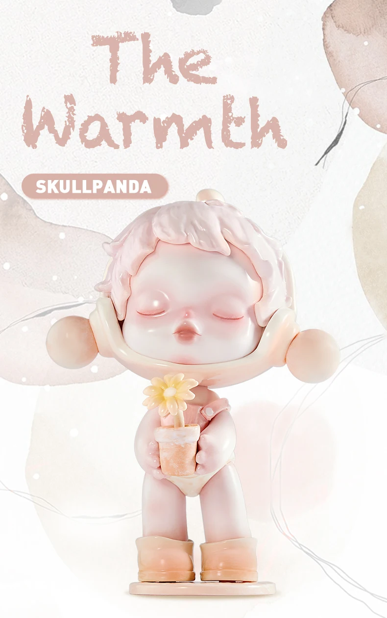Estreia mundial】POP MART Skullpanda The Warmth Series Mystery Box