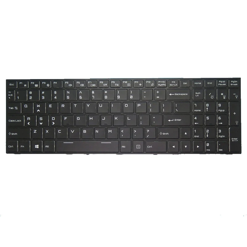 

Laptop Keyboard For Hyperbook SL503 VR P651HP P651HP6-G United States US With Frame With Backlit