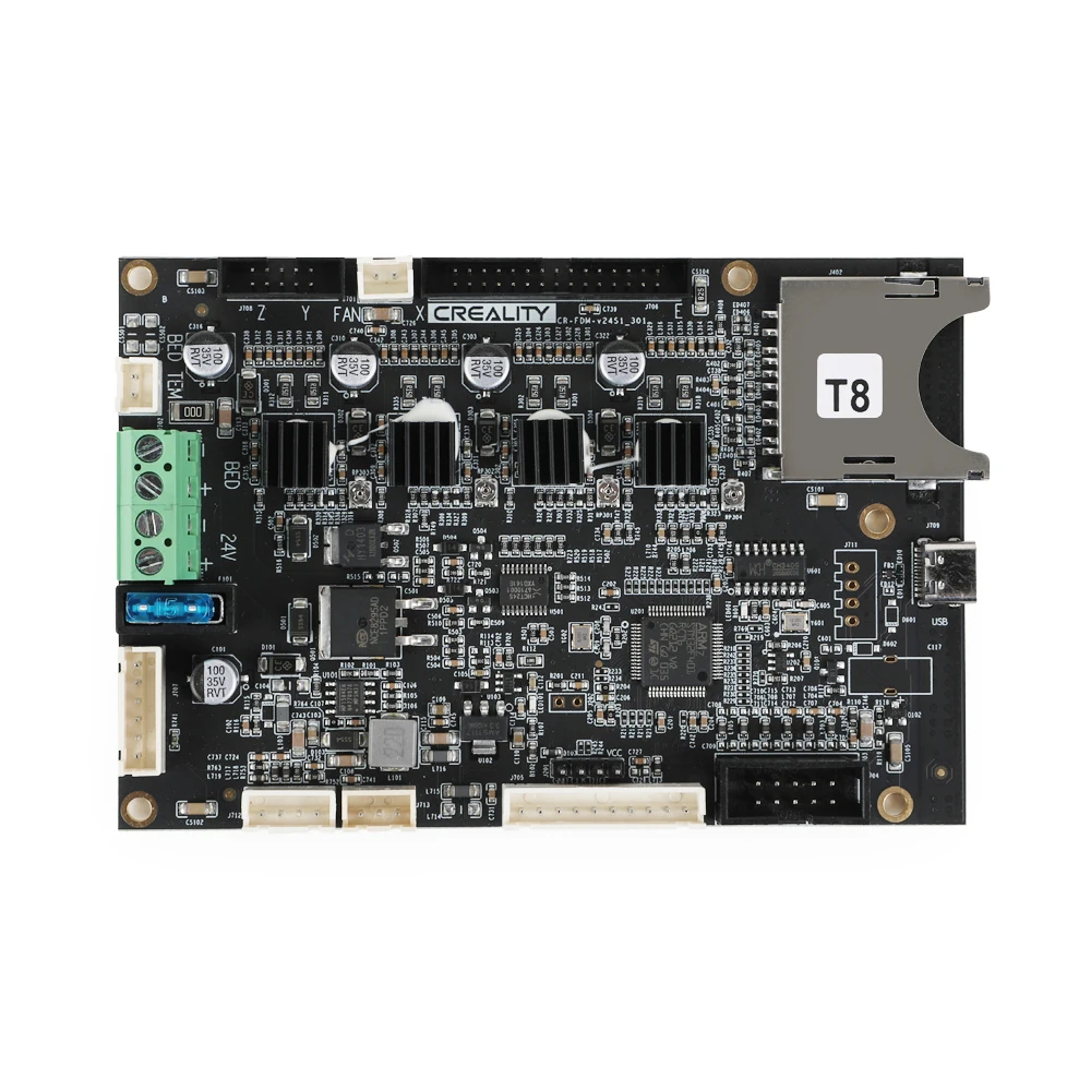 Creality Ender-3 S1 Silent Motherboard 32-Bit-Hauptplatine SD-Karten-Sicherungspaket mit TMC2208-Treibern für Ender 3 S1 3D-Drucker-Teile – Detail 7