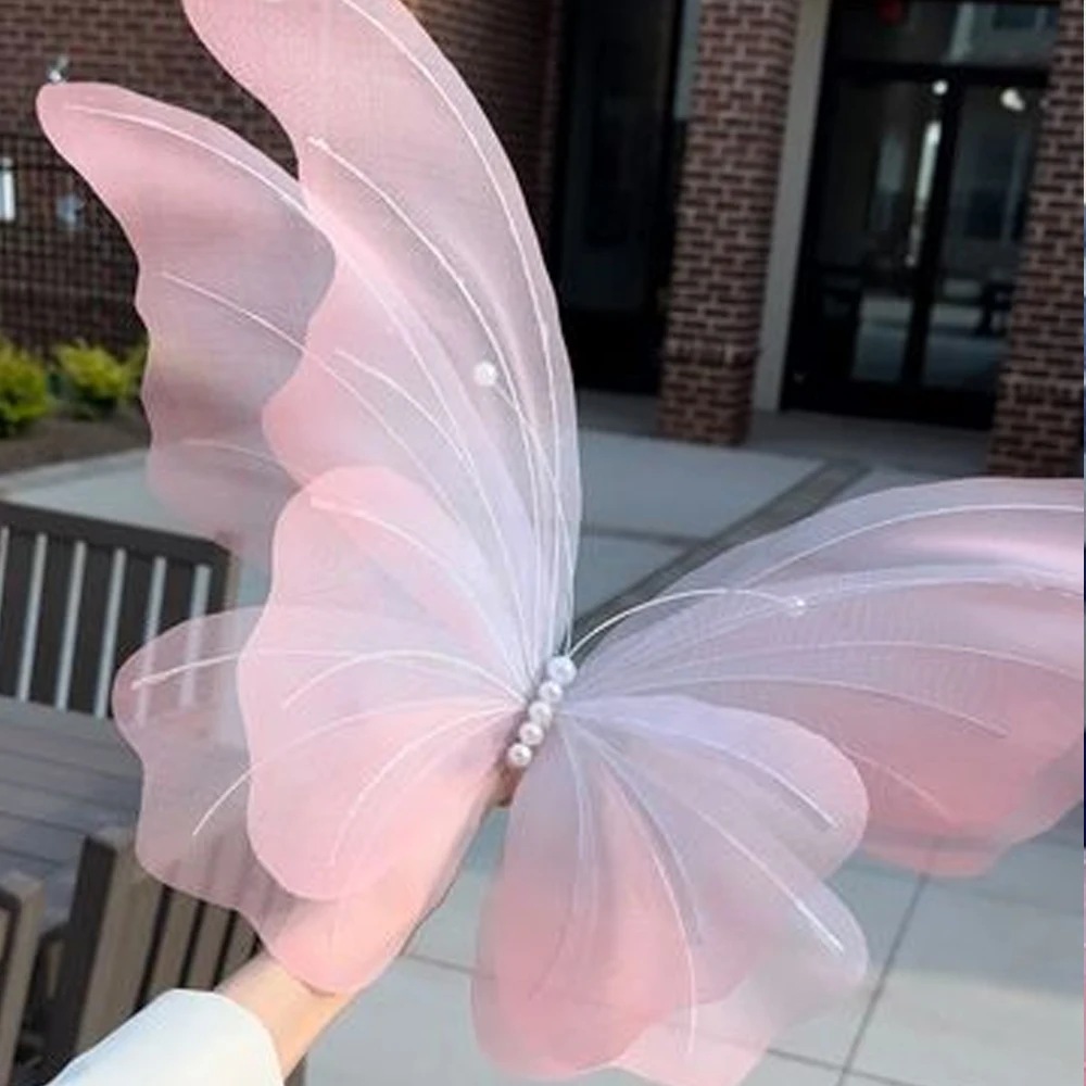 50CM artificial three-dimensional butterfly wedding birthday holiday party decoration background photography props