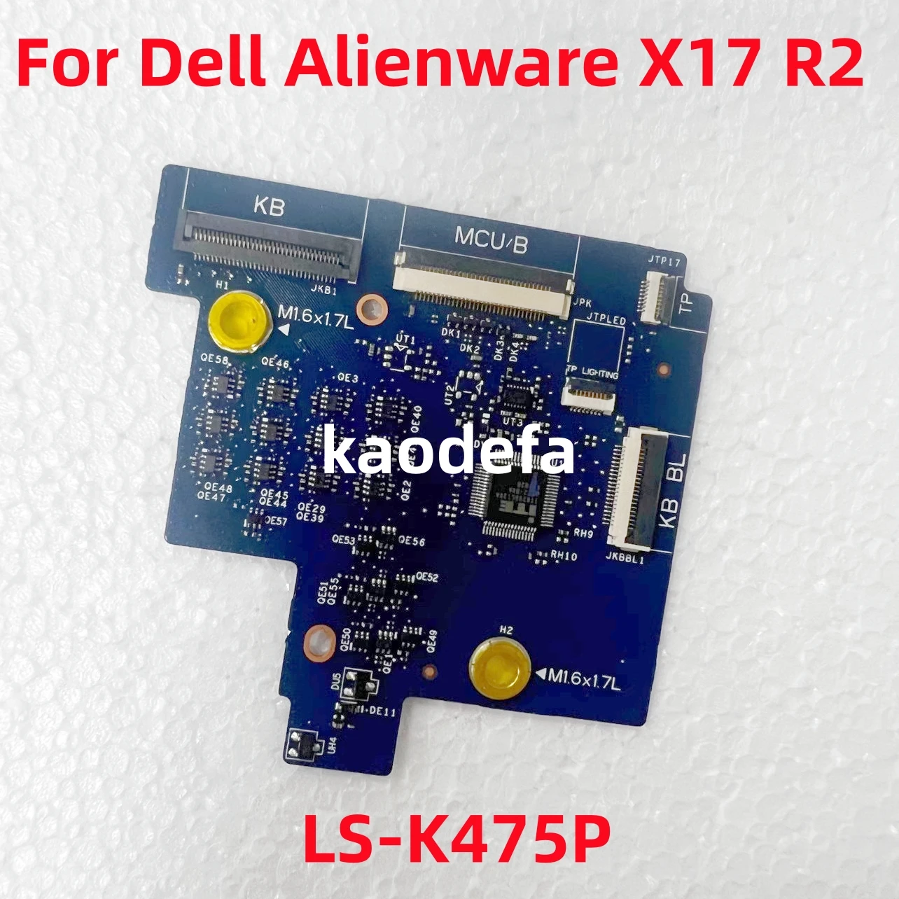 LS-K475P For Dell Alienware X17 R2 Laptop Keyboard small board IO cable CN-0PH2RC CN-05GCRT 100% Test OK