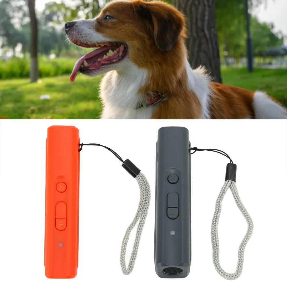 

Portable Ultrasonic Dog Anti Bark Drive Device Dogs Trainer Dog Barking Repellent Dog Bark Deterrent Device Stops Bad Behavior