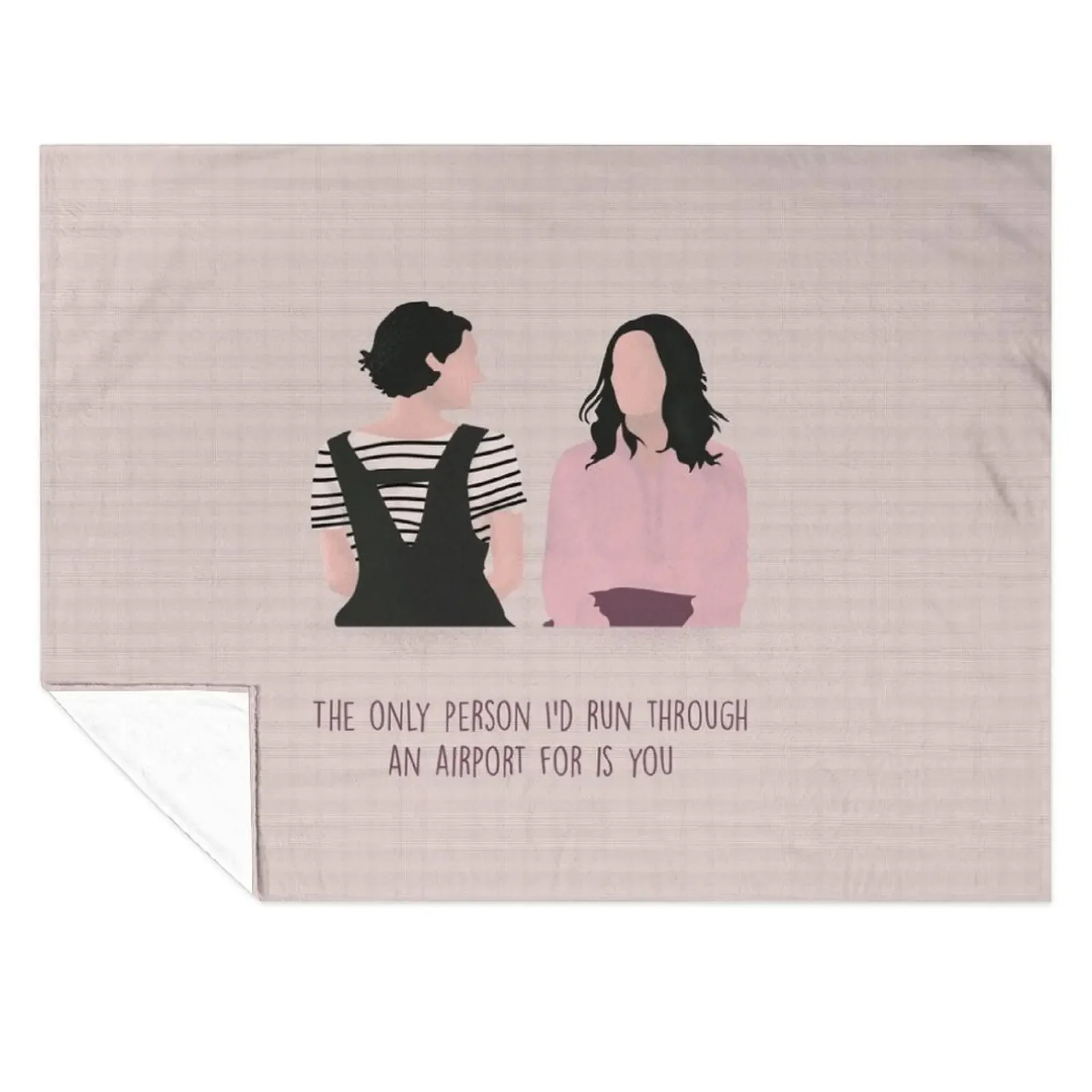 

Fleabag Throw Blanket Plush for winter Fashion Sofas funny gift Blankets