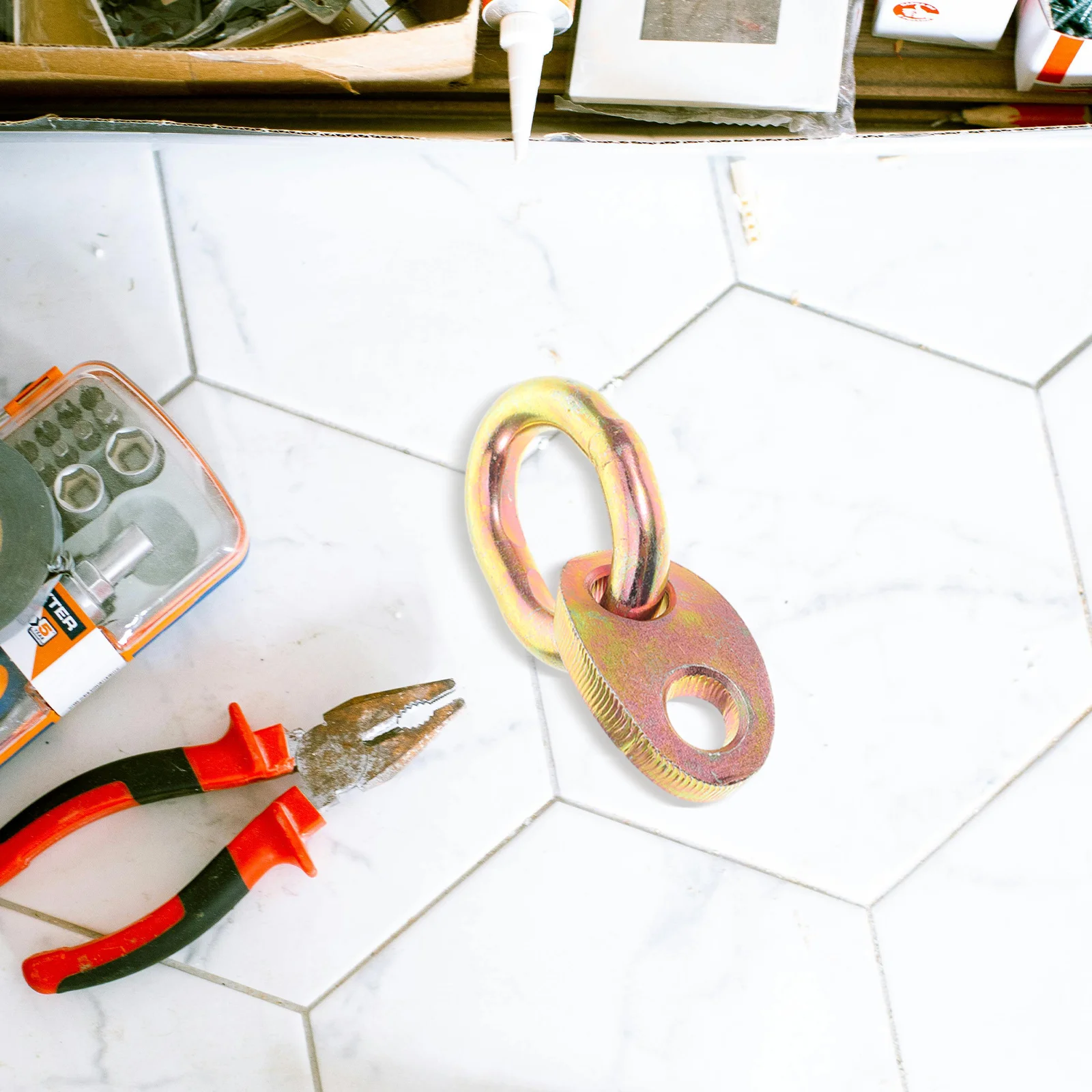 

Engine Lifting Bracket Heavy Duty Lift Hook Kit Strong Engine Lift Plate for Maintenance Garage Hoist Sling