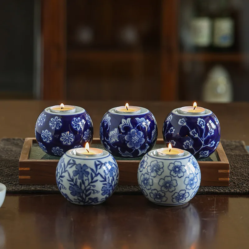 Candle Holder, Ceramic Tealight, Table Accessory, Candlestick