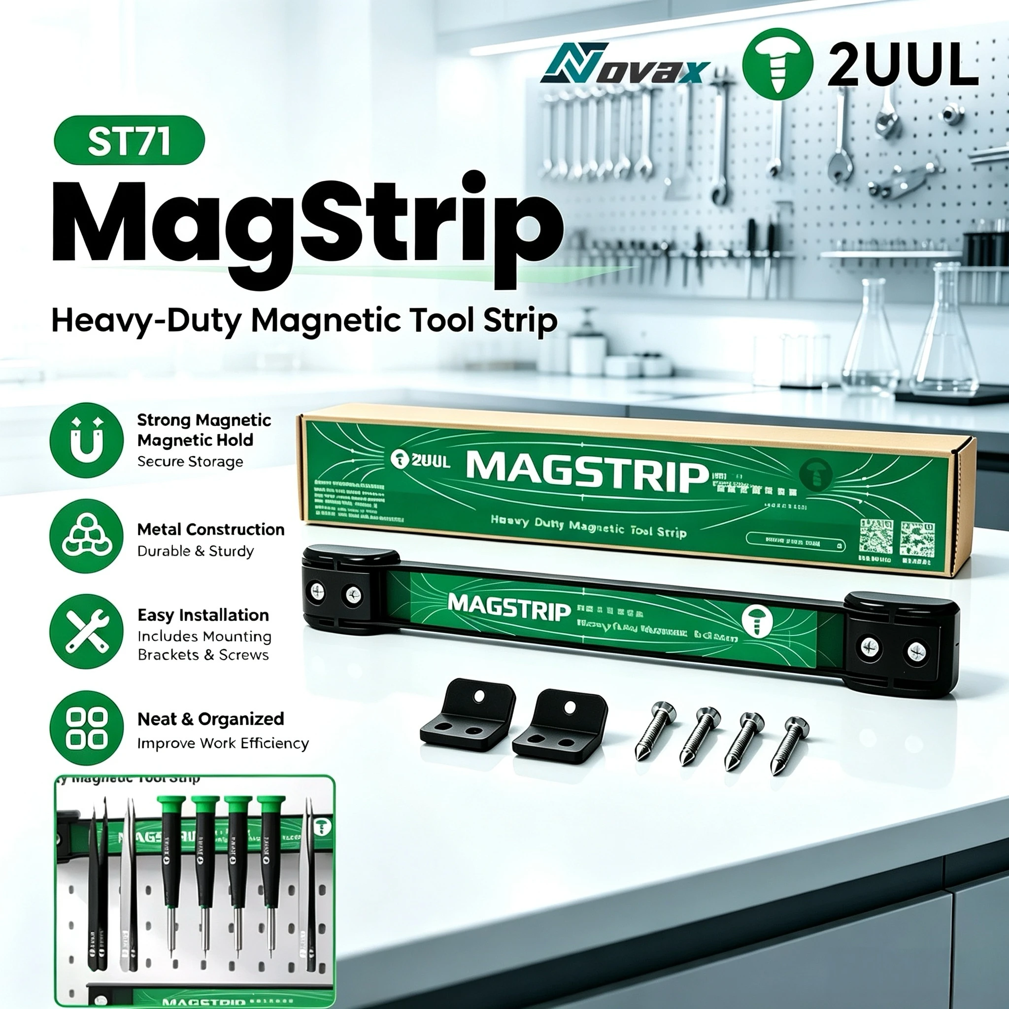 Workshop Tools Used - 2UUL ST71 wytrzymały magnetyczny uchwyt na