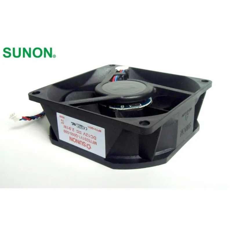 โปรเจคเตอร์ MF75251V1-Q000-G99 PT-LW321EA พัดลมทำความเย็น7525 12V 2.91W สำหรับ Sunon