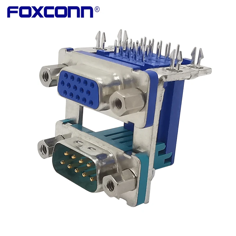 Foxconn DM10193-H553-4F VGA D-SUB 9PIN публичный + 15PIN соединитель для матери twins