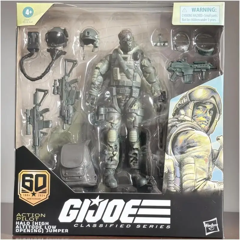 

In Stock G.I. Joe Gi Joe Classified Series 60th Anniversary Action Marine Sniper Action Figure Model Hobby Toy Birthday Gifts