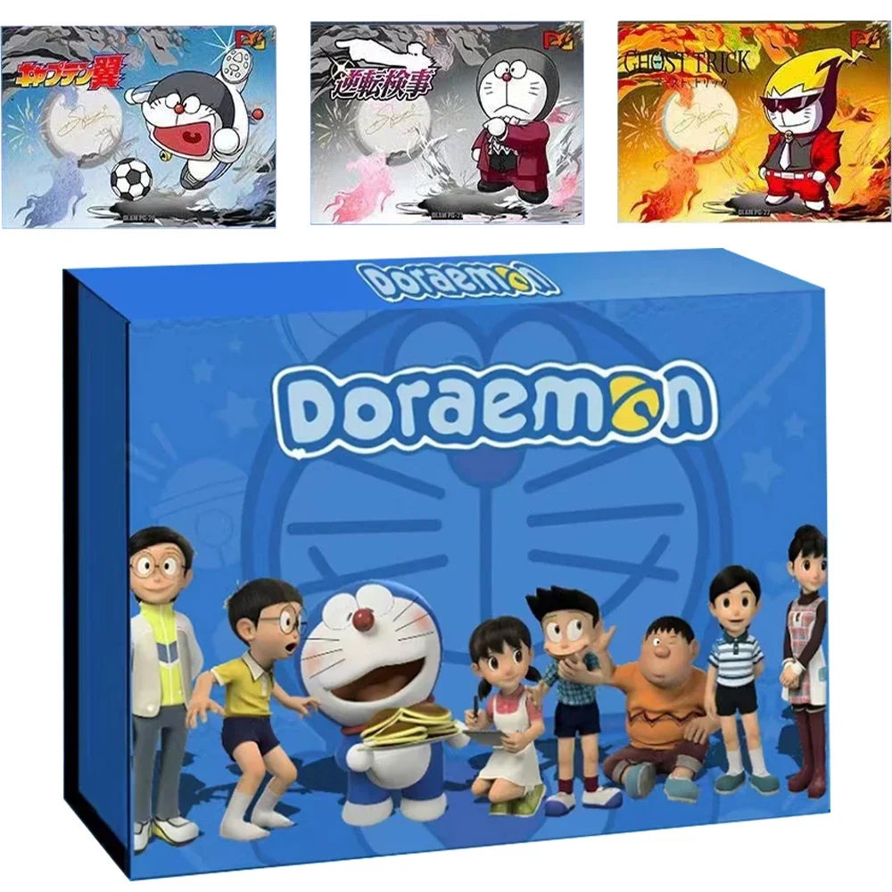 

Genuine Doraemon Card For Children Noramyaako Dorami Dora The Kid Popular Funny Anime Limited Game Collection Card Table Gifts