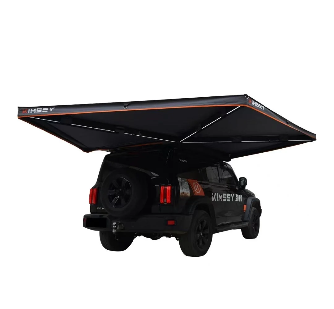 ATV&UTVWholesale China 4x4 4wd Waterproof Camping Rooftop Tent Hard Shell Aluminum 270 Degree Awning Tent for Jeep Wrangler