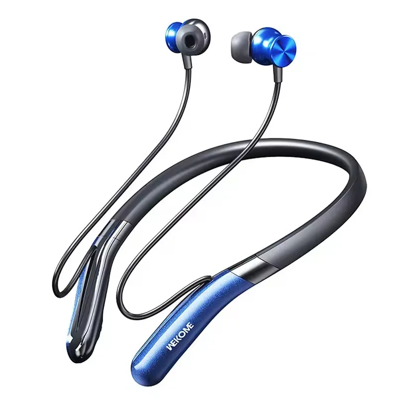 

Luxmoc WG02 Беспроводные Bluetooth-наушники с шейным ремешком Длительные спортивные наушники с низкой задержкой Игровая сенсорная магнитная гарнитура