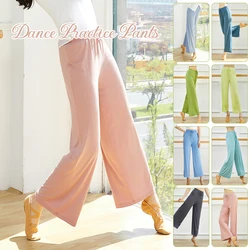 Classical Dance Pants Practice Clothes High Waist Straight Wide Leg Pants Loose Elegant Women Chinese Style Pants Dance Clothes