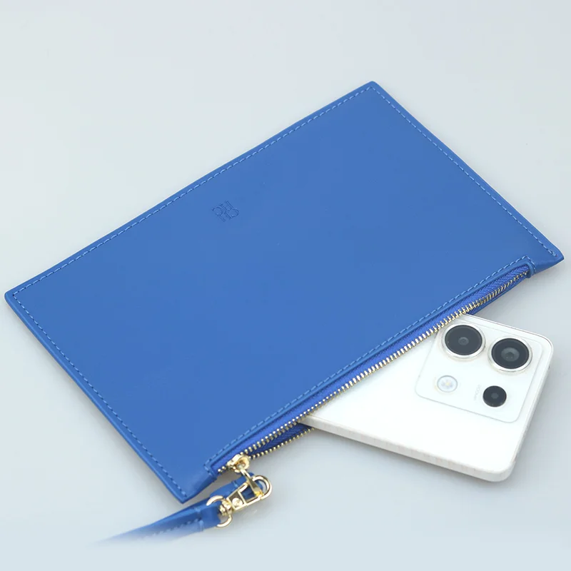 

CH Brand Leather Business Storage Bag Available In Multiple Colors Waterproof Small Bag With Zipper Storage Bag