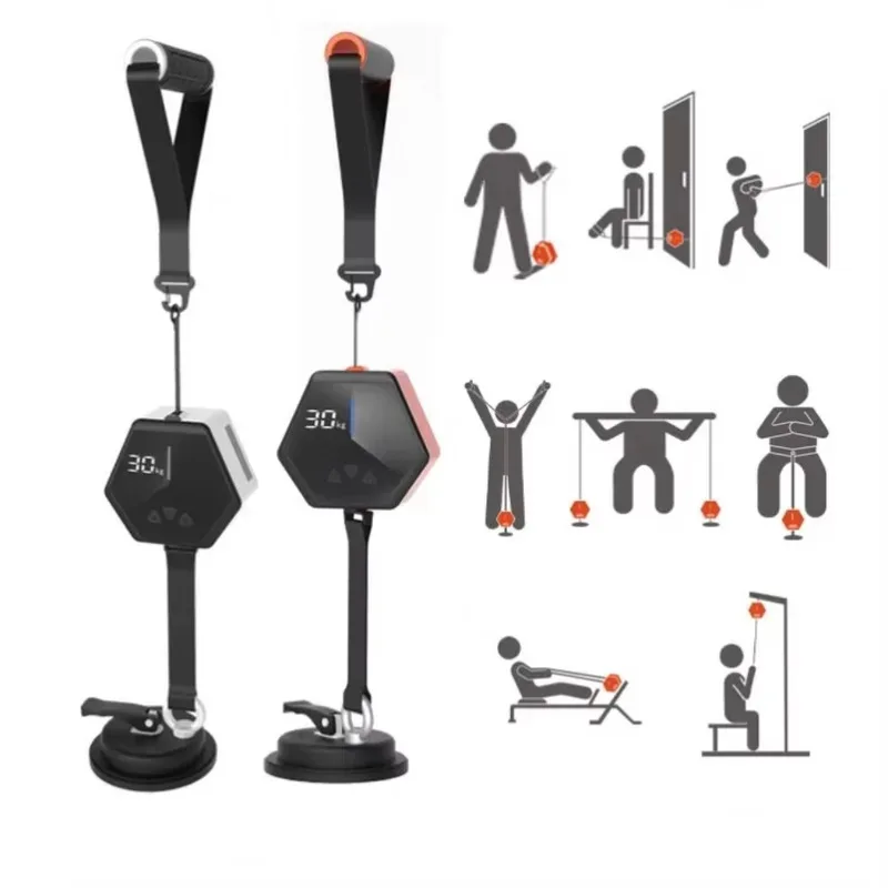 

Pocket Electric Smart Pump Fitns Gym Equipment Home Training Full Body Power Station