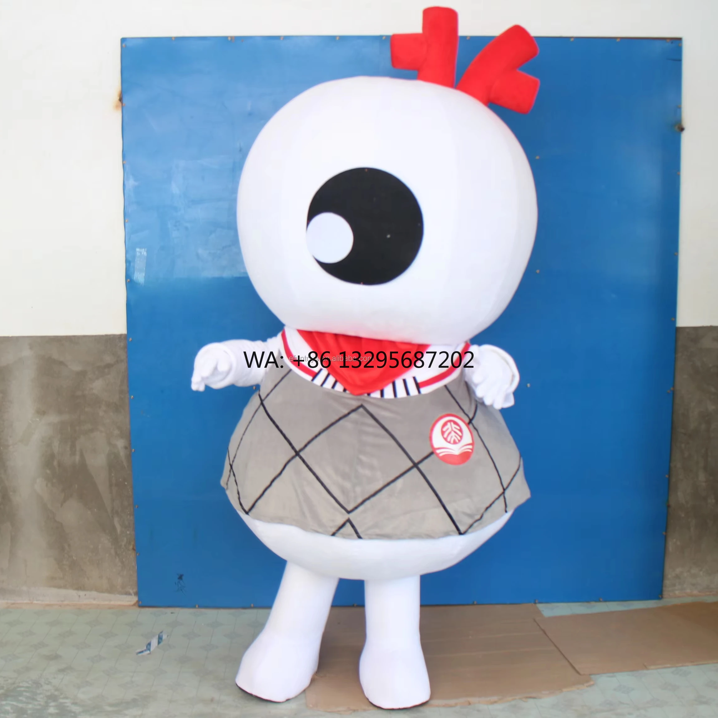 

Efun1 PC Professional Custom One-eyed Doll Mascot Costume Funny Walking Plush Cartoon Doll Mascot Costume for Sale