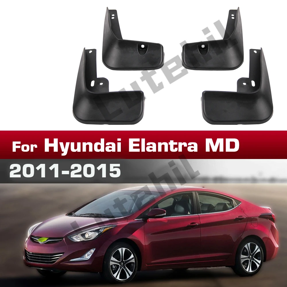 Für Hyundai Elantra MD 2011 2012 2013 2014 2015 Kotflügel Schmutzfänger Spritzschutz Kotflügel Schmutzfänger Autozubehör