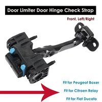Bisagra limitador de puerta de coche, brazo de retención, correa de parada delantera izquierda/derecha para Peugeot Boxer Gitroen Fiat Ducato 1358220080 9181N9 Accesorios