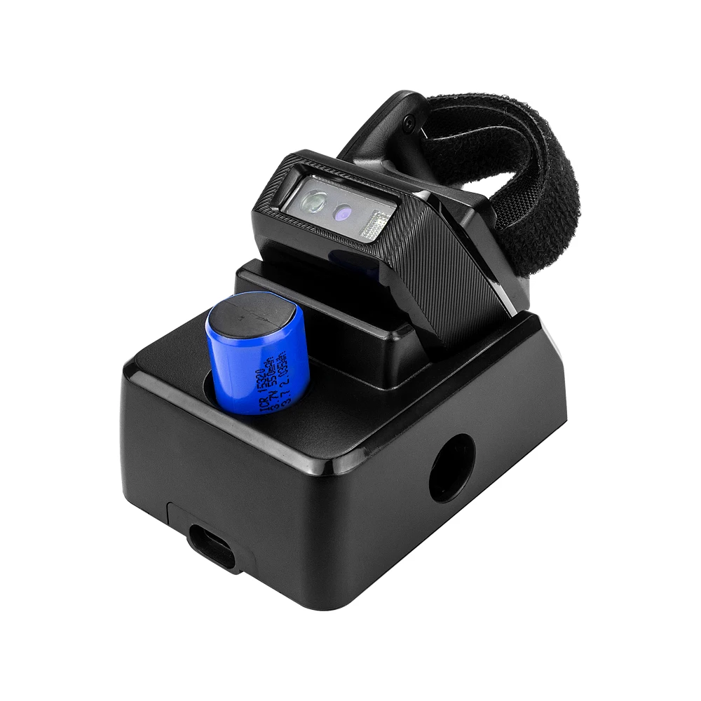 Netum RS-8000BT Finger Wireless Blue Tooth Portable Barcode Reader Mini 2D Bar Code Scanner Ring Scanner Image CMOS Scanner