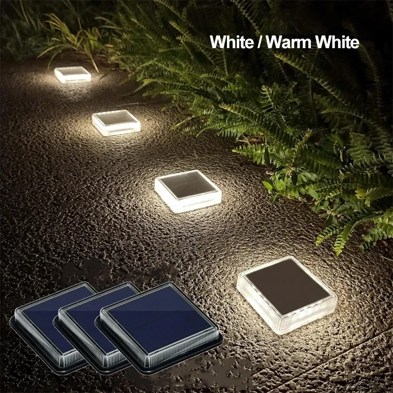 

Солнечный наземный светильник, уличный водонепроницаемый яркий светильник, ландшафтное освещение, газон, солнечный садовый светильник на палубе