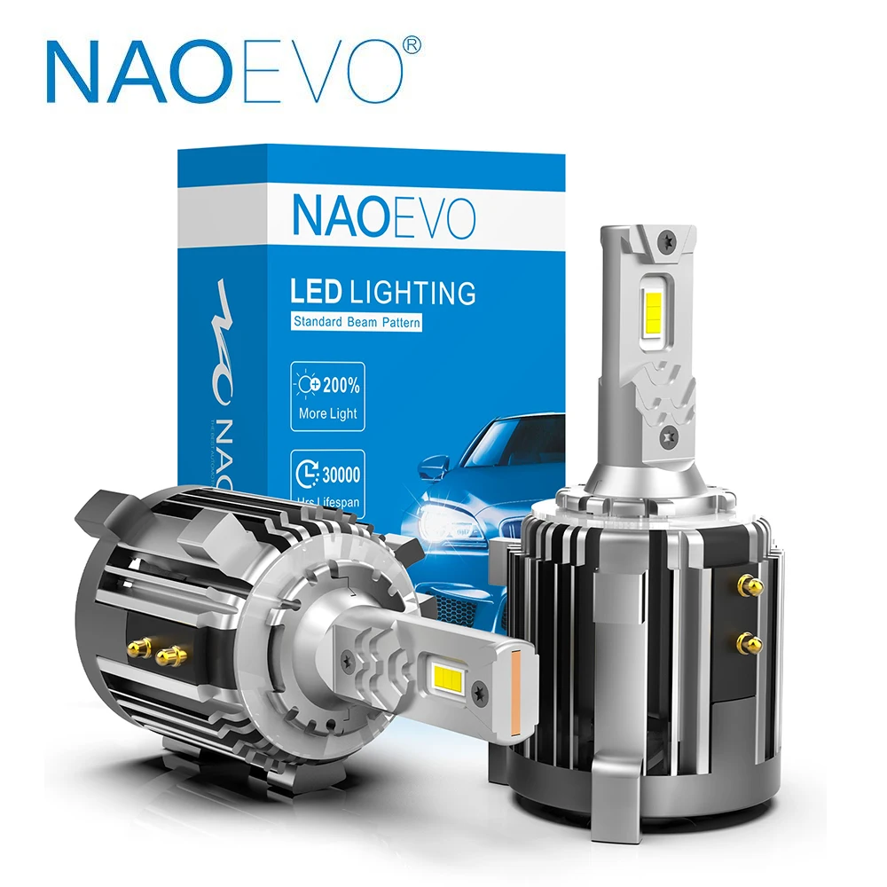 

NAOEVO 22000lm H7 Led Headlights Low Beam Canbus NO Error CSP Chip 72W for VW Golf R Mk7 Tiguan EOS 2012 2013 2014 2015 2016