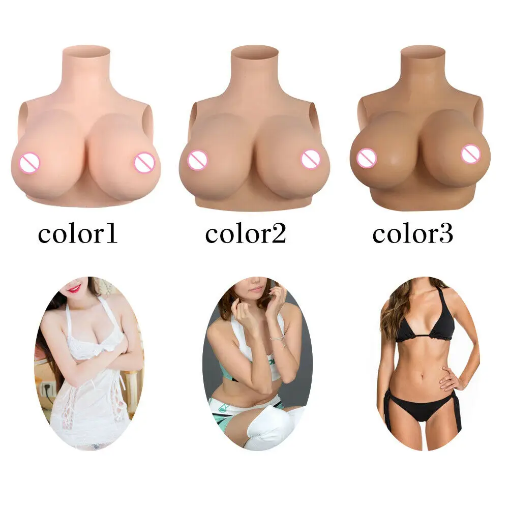 

Silicone Breast Prosthesis Forming Lifelike C/D/F/G Cup Women Breasts High-quality Breast Enhancement Strapless Bra