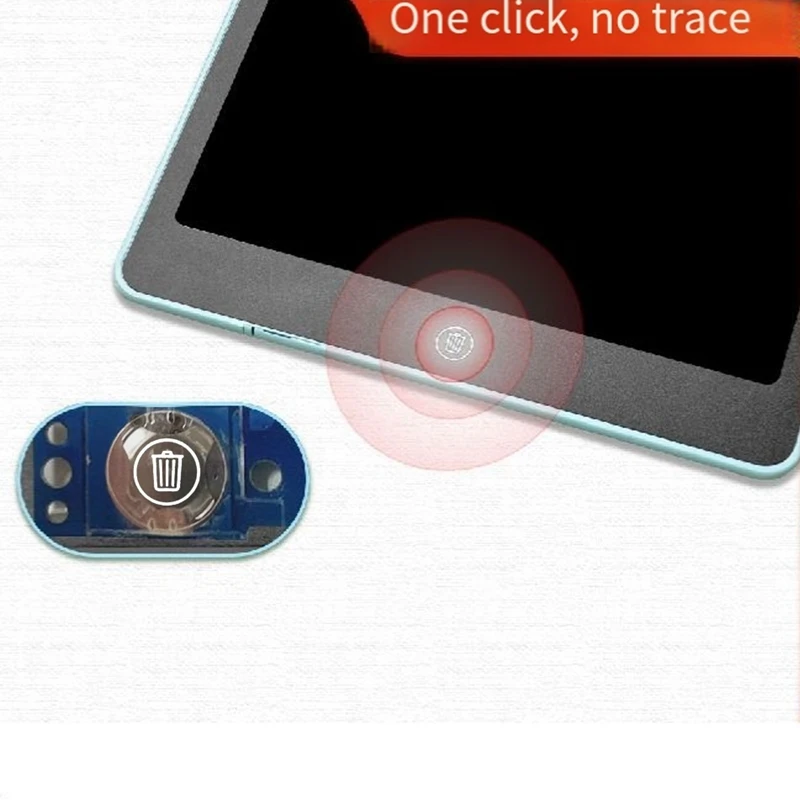 16 Inch Office LCD Handwriting Tablet Colorful Handwriting Children's Painting Graffiti Hand-Drawing Tablet,Blue Easy Install