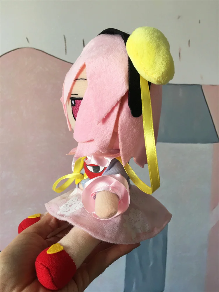 17cm TouHou Project Komeiji Satori Plush Toy Stuffed Fumo Doll Plushie Figurine Bedroom Decor Cosplay Props Kids Fans Xmas Gifts