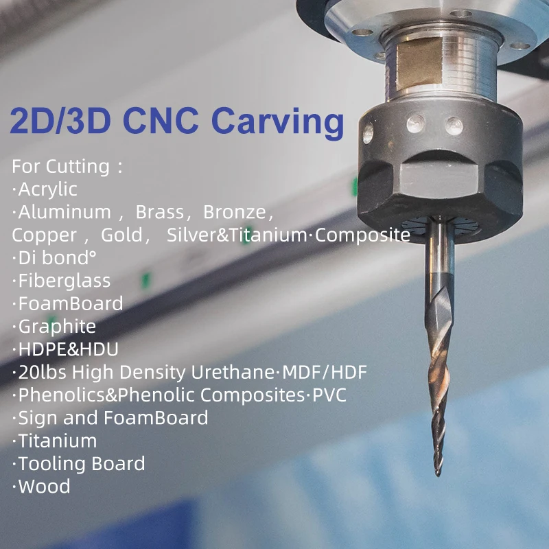 Xcan Frees 2 Fluit Taps Toelopende Kogelneus Einde Molen Radius R0.25-R2.0Mm Cnc Router Bit Voor Hout Cnc Graveur Carving Bit