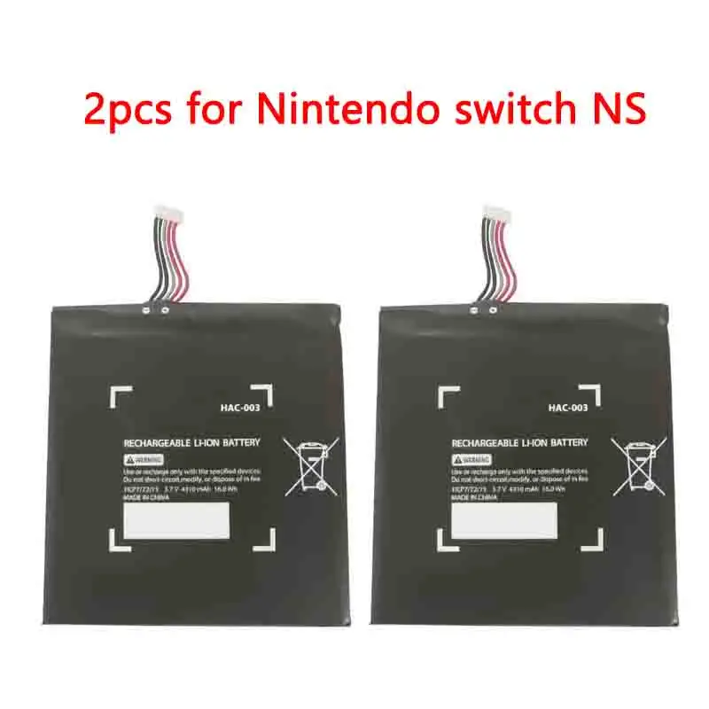 

1pcs 2pcs 4310mAh Rechargeable Engine lithium Battery Pack for Nintendo Switch NS Built in Battery HAC-003 Rechargeable Battery