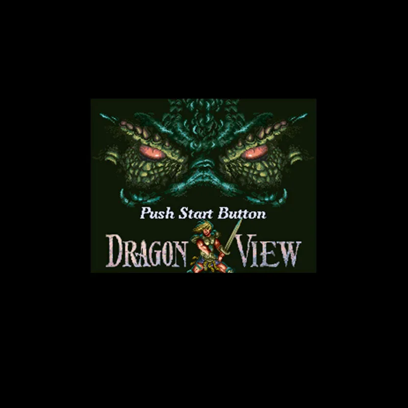 Dragon View NTSC 16 Bit Big Gray Game Card For 46Pin USA Game Players