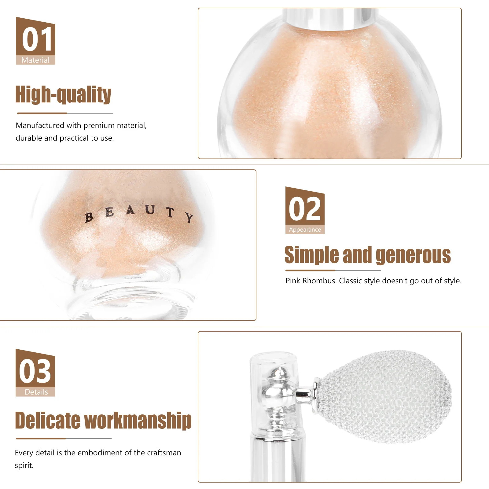 แป้งไฮไลท์สเปรย์สีทอง 1 ชิ้น สำหรับแต่งหน้า ใช้ได้หลายแบบ สำหรับใบหน้า ร่างกาย ผม เล็บ งานเวที งานแต่งงาน