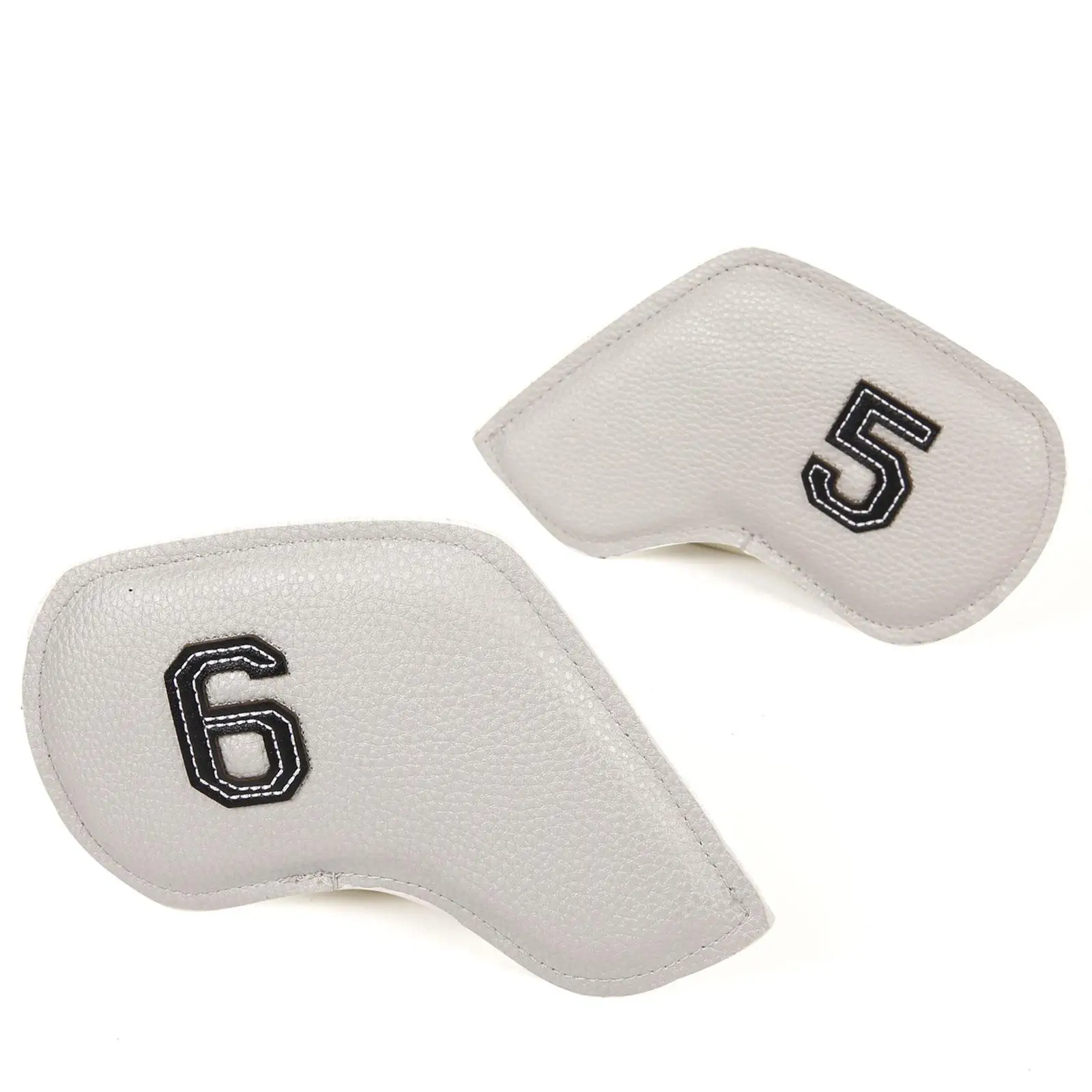 10x Golf Club Head Covers Embroidered Number 3-9 PSA Golf Club Protectors Golf