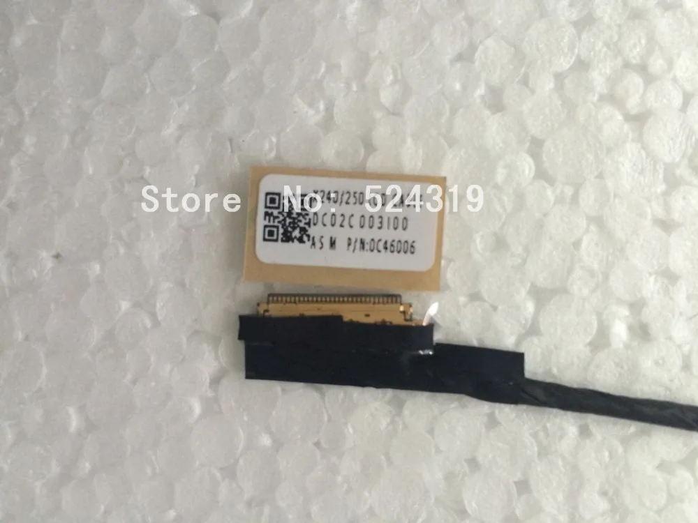 New  Laptop LCD Cable for Lenovo  X250 X240 X240S DC02C003I00