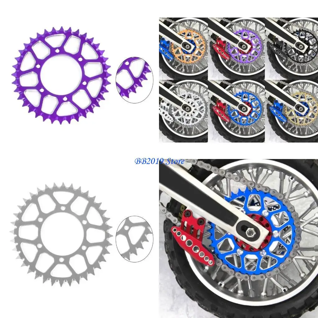 Q0KB 36T Motorräder Hub -Kettenrad für Promoto 1: 4 Motorräder verbesserten Teil