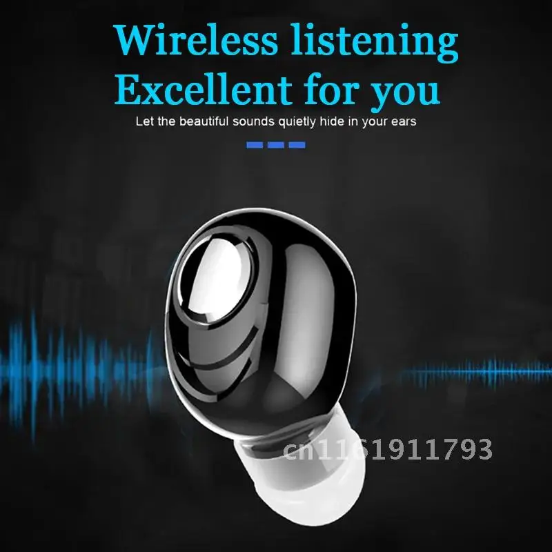 L16 Mini auricolari Wireless Single in Ear Bluetooth 5.0 auricolari Headset Hook Business Stereo Sound per iPhone Smartphone Android